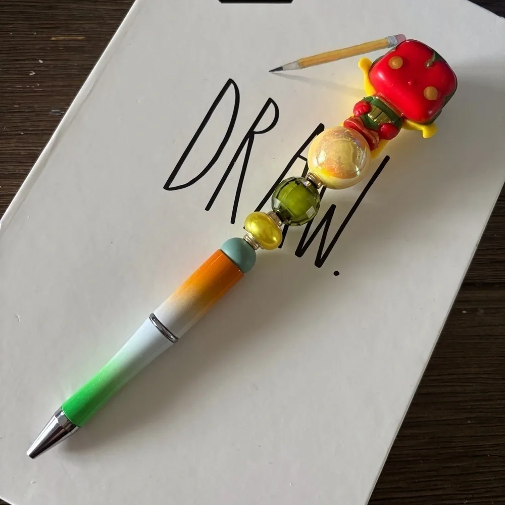 Marvel: Vision handmade beaded pen
